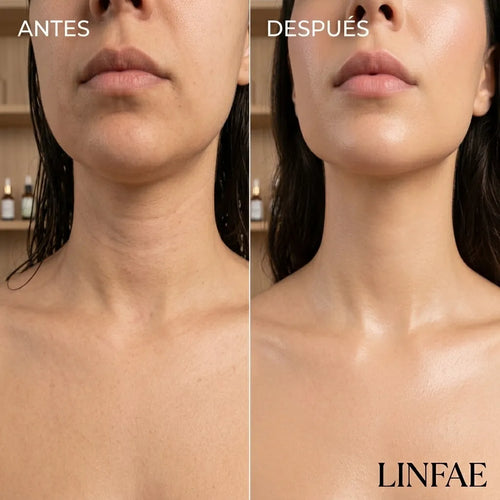 Linfae — Adiós a la cara hinchada en 5 minutos al día.