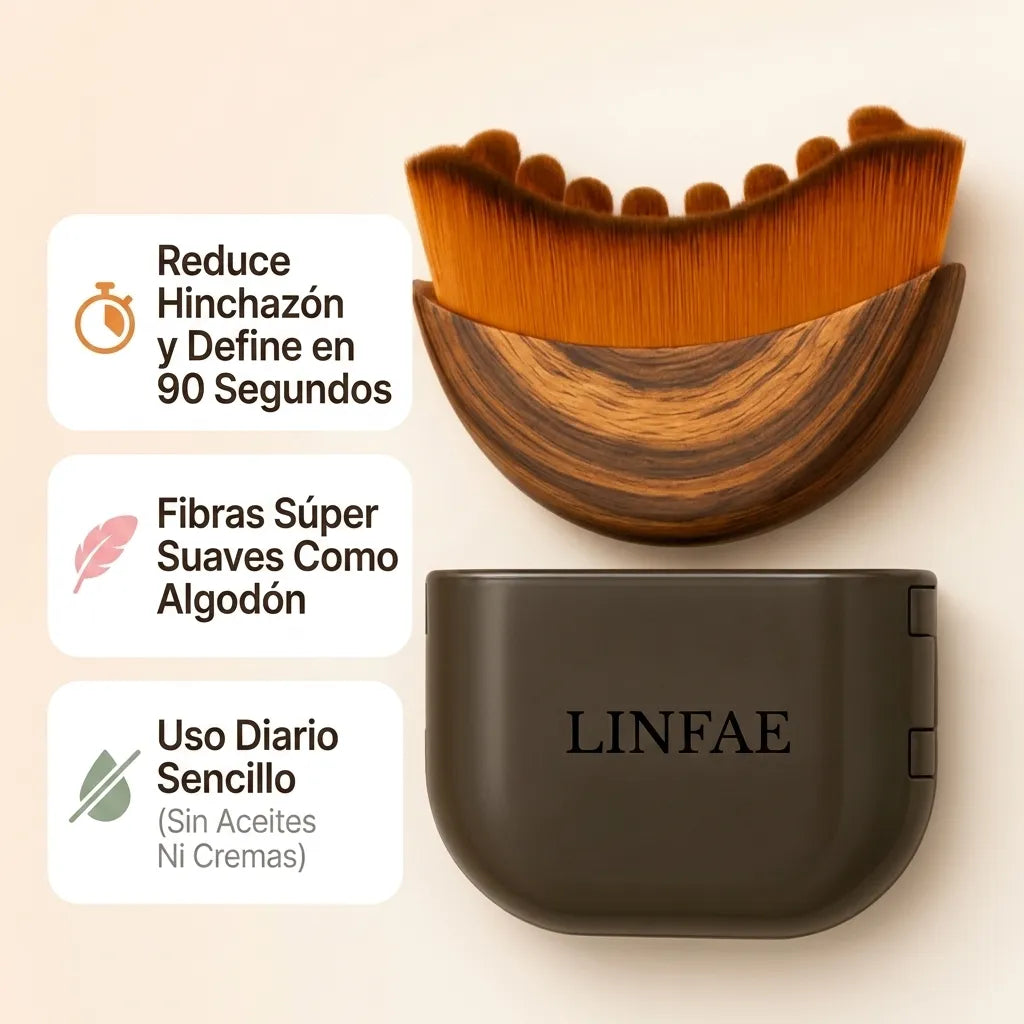 Linfae — Adiós a la cara hinchada en 5 minutos al día.